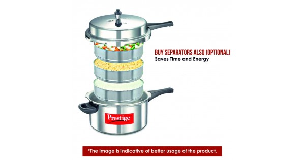 Buy Prestige Popular Senior Deep Pan Aluminium Pressure Cooker